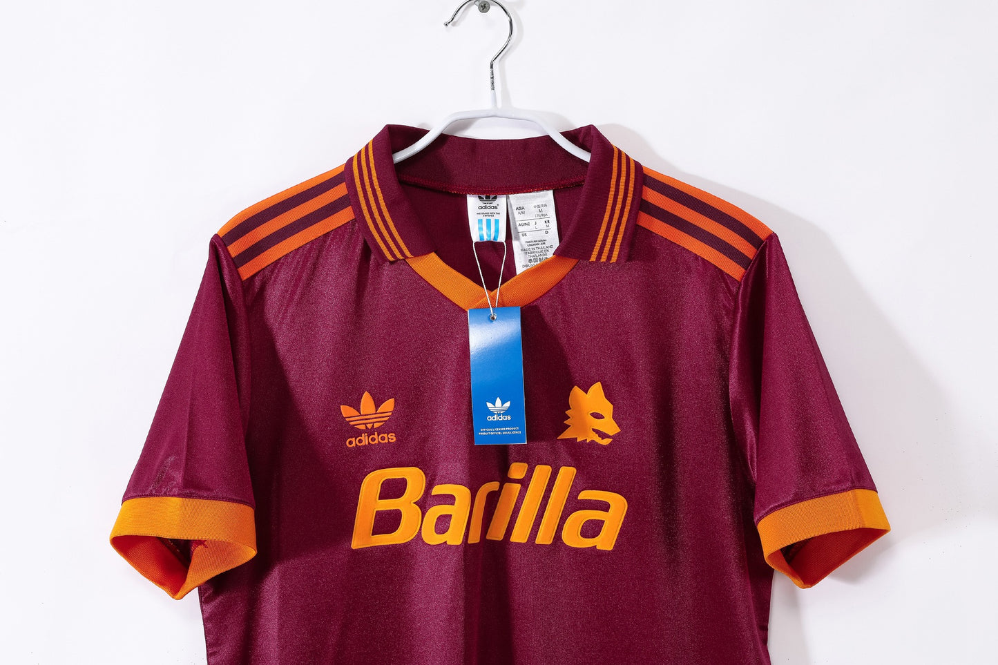 Camiseta de Fútbol Retro Local Roma 1992-1994