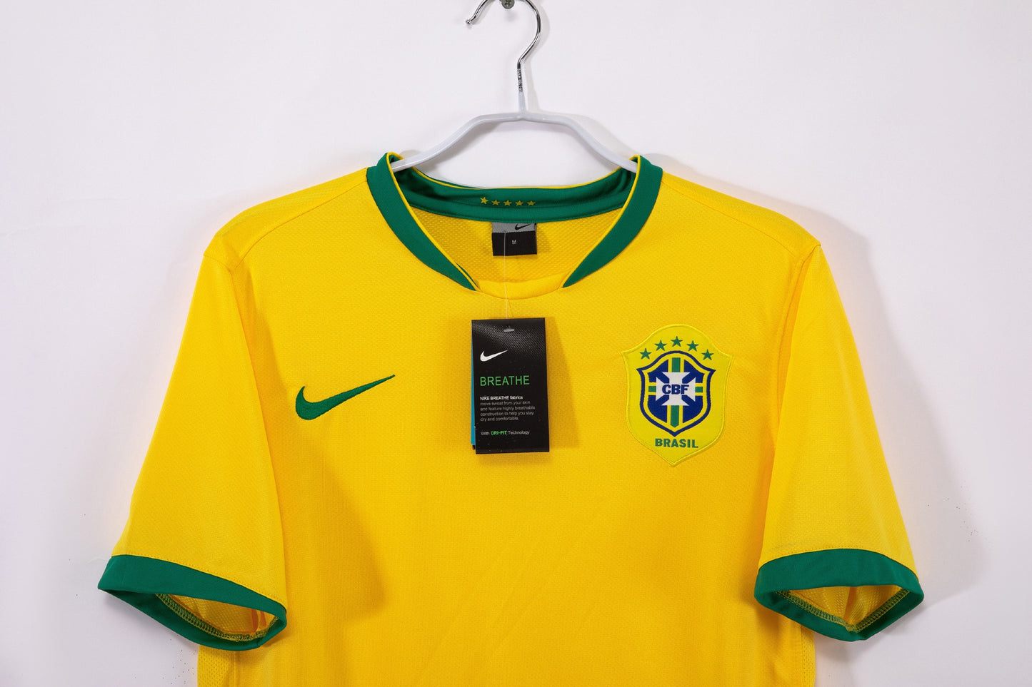 Camiseta de Fútbol Retro de Brasil 2006 (Local)
