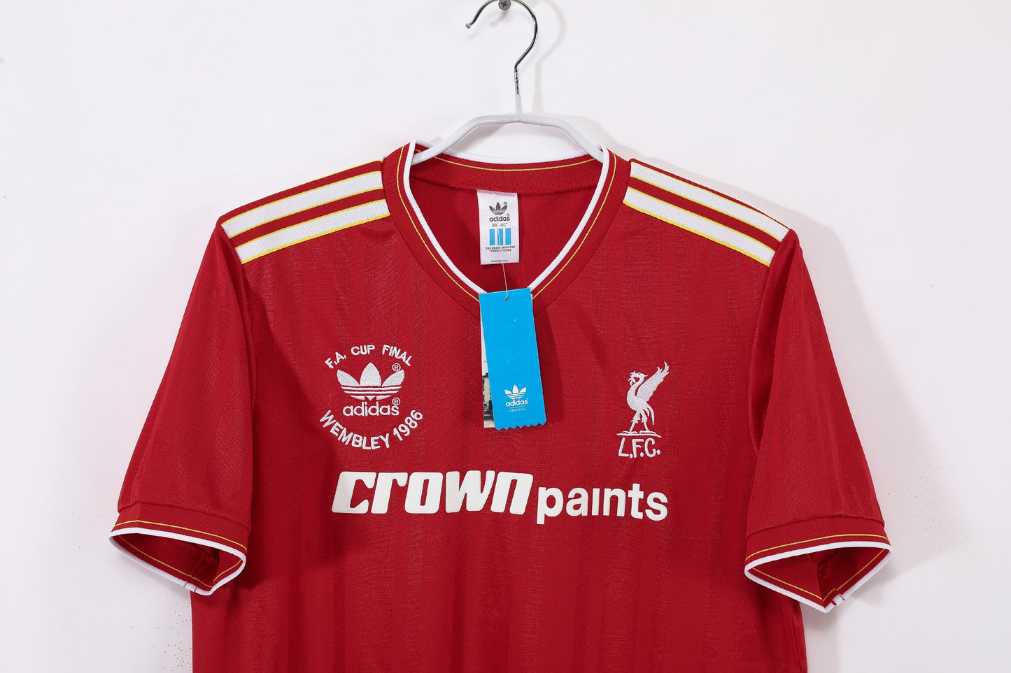 Maillot de foot rétro domicile Liverpool 1986-1987