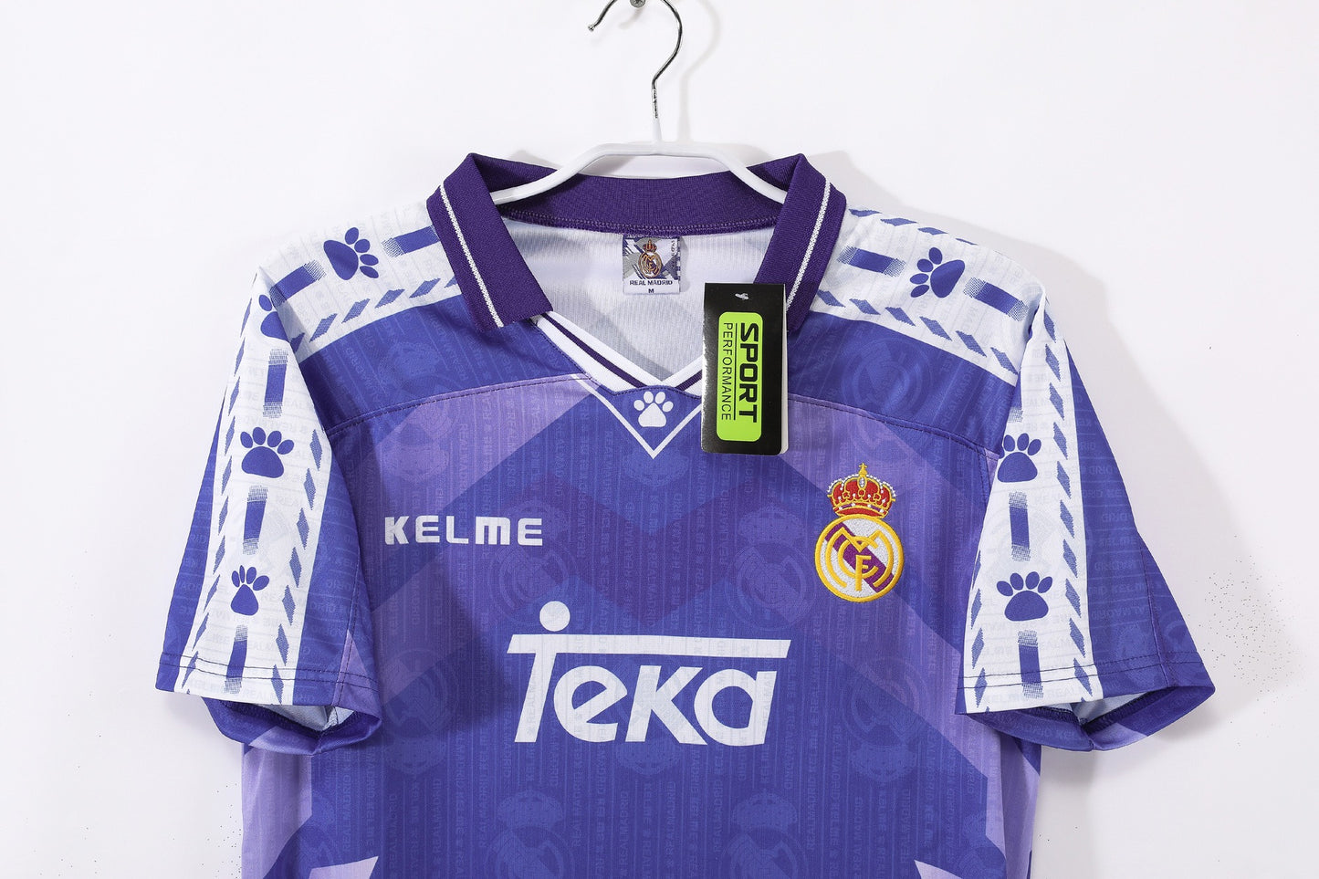 Camiseta de Fútbol Retro Visitante Real Madrid 1996-1997