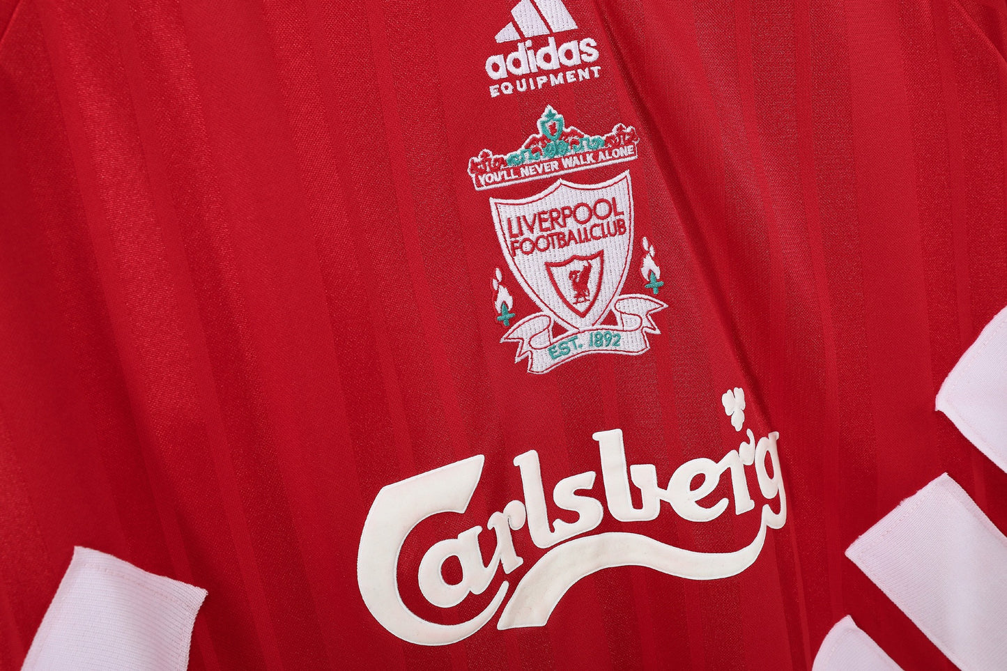 Maillot de foot rétro domicile à manches longues Liverpool 1993-1995