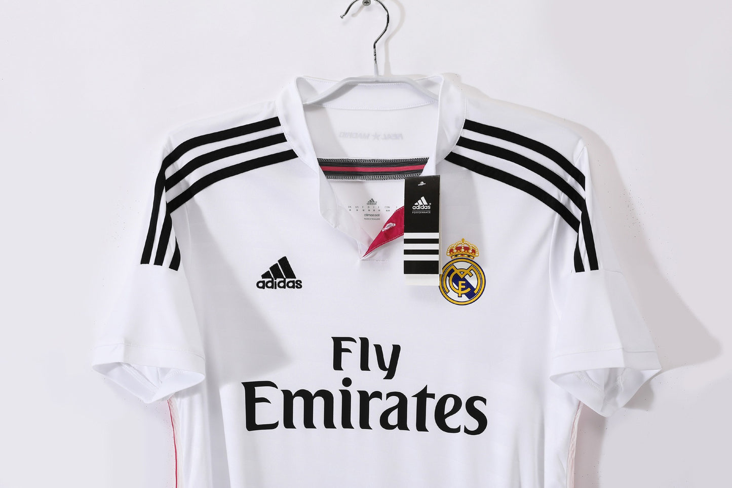 Camiseta retro de fútbol local del Real Madrid 2014-2015