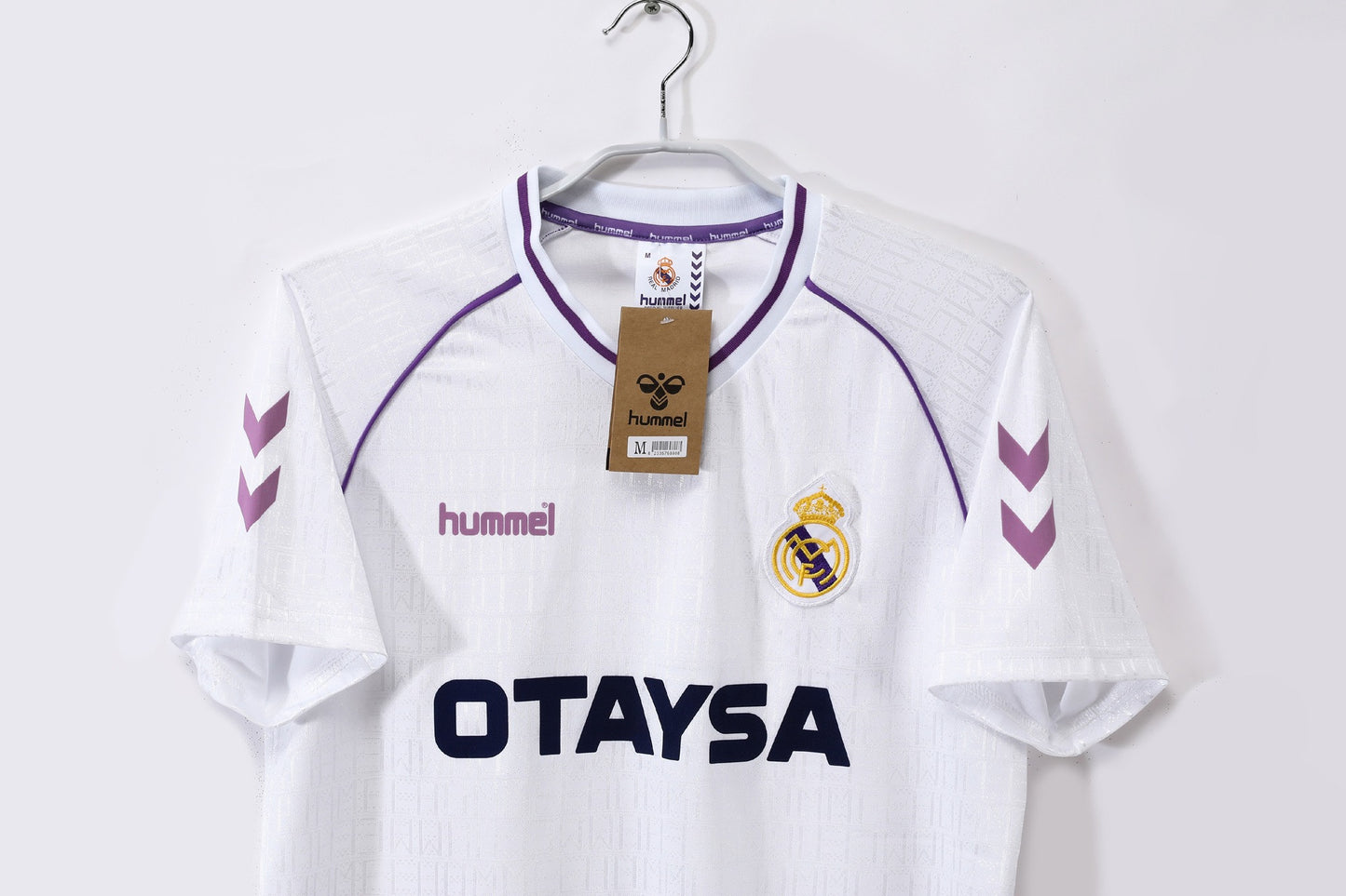 Camiseta retro de fútbol del Real Madrid 1990-1992