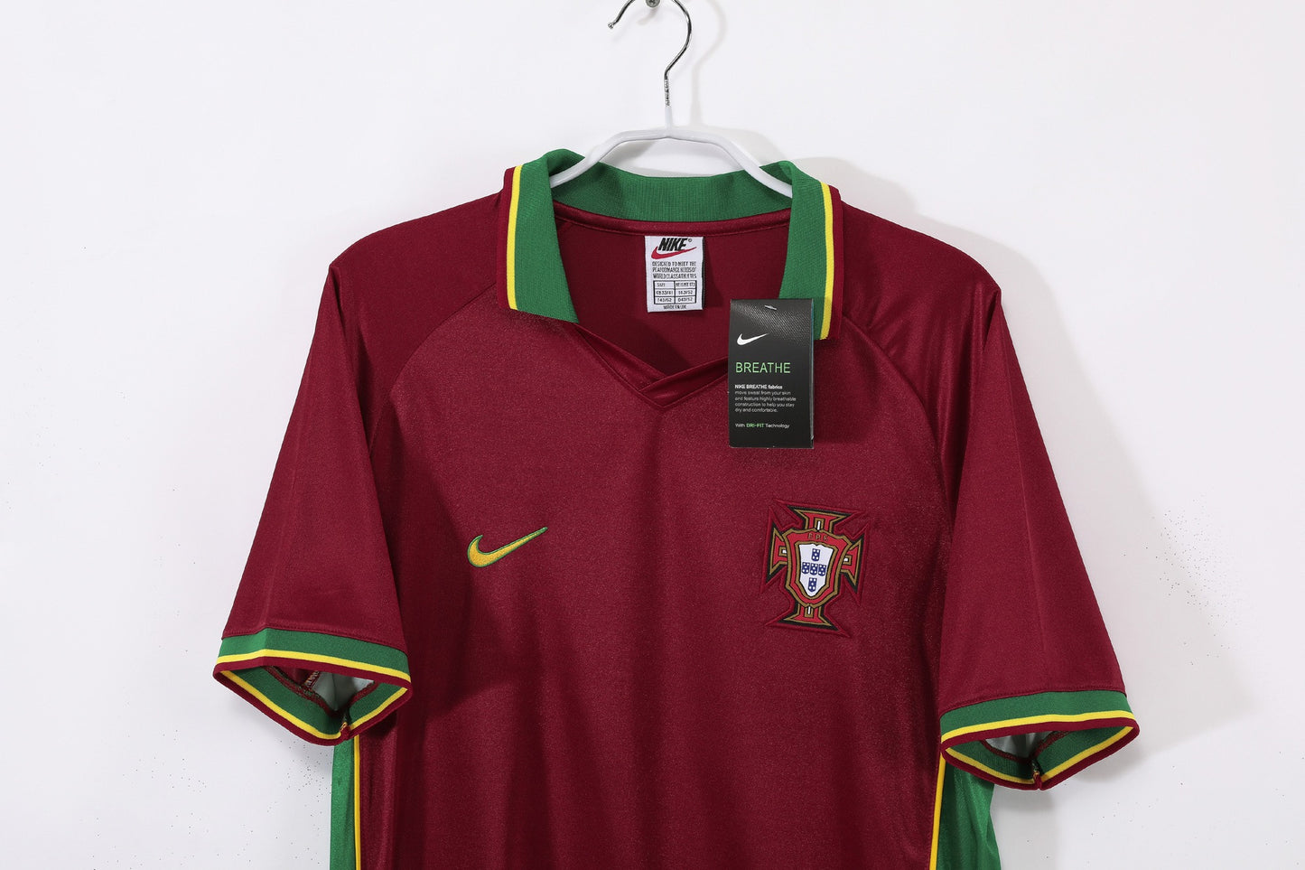 Portugal 1998 Camiseta Retro de Fútbol Local