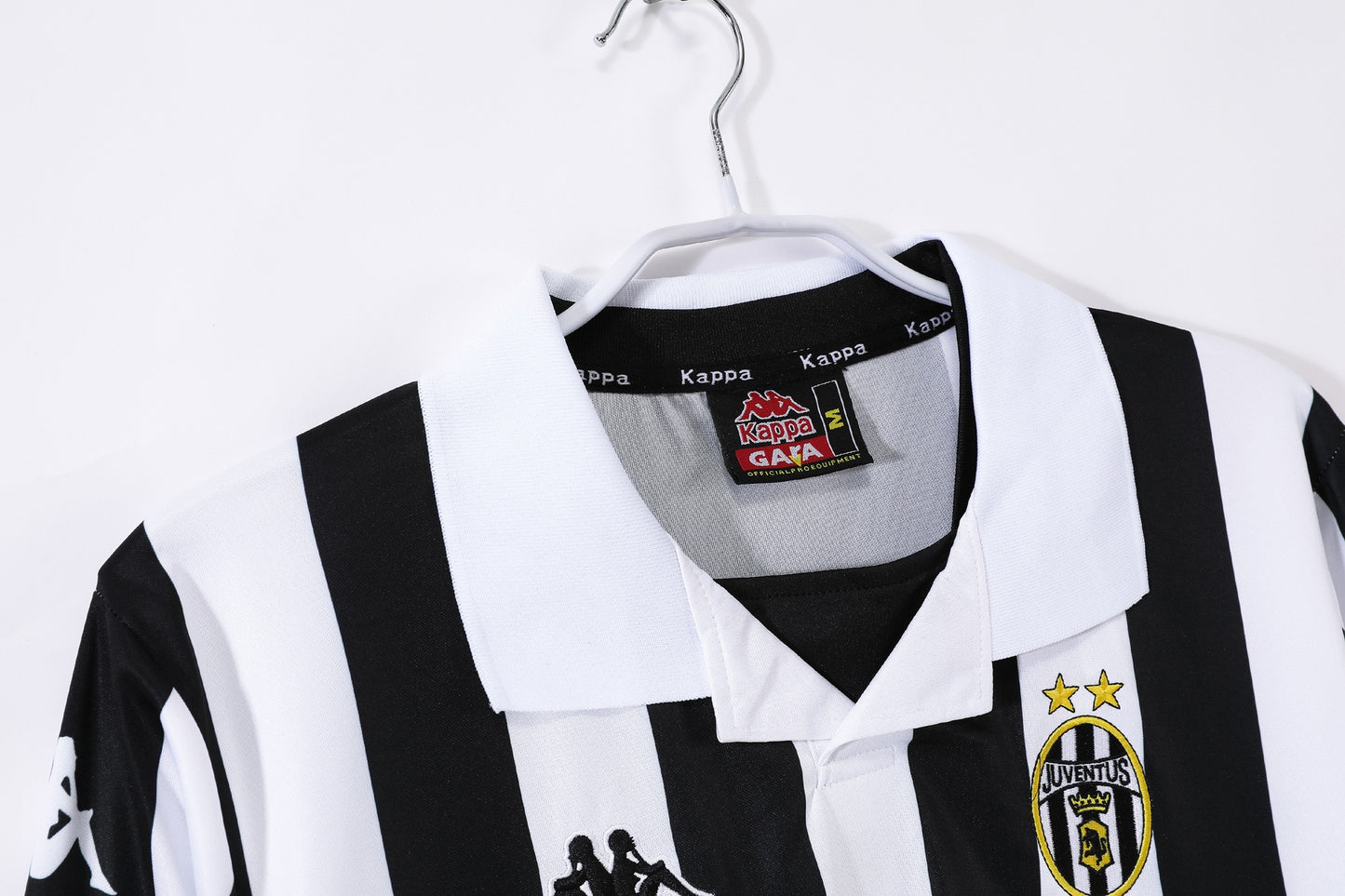Camiseta de fútbol retro de manga larga de la Juventus 1999-2000 para el hogar