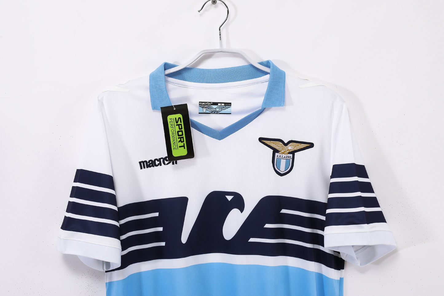 Camiseta de fútbol retro del Lazio 2014-2015 local