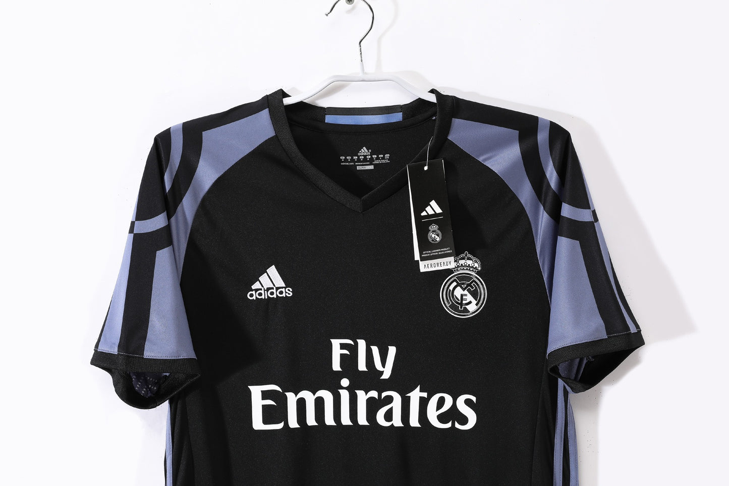 Camiseta de Fútbol Retro Real Madrid 2016-2017 Segunda Equipación Visitante