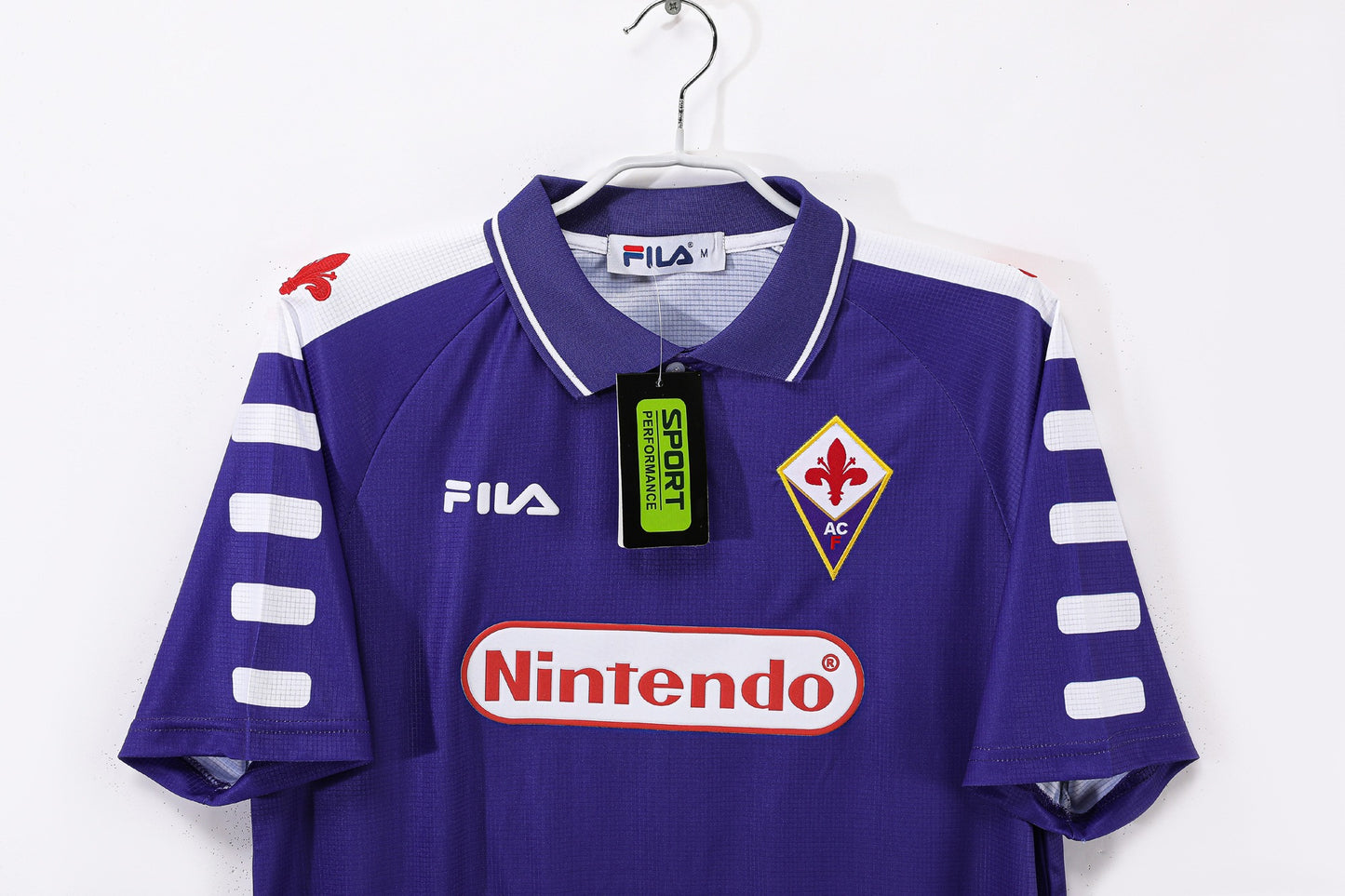 Maillot de foot rétro domicile Fiorentina 1998-1999