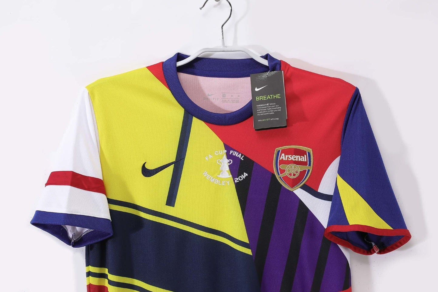 Maillot de football rétro Arsenal Édition Commémorative 2014