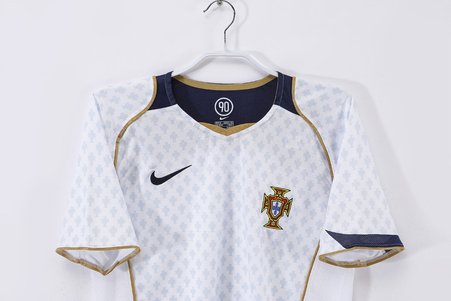 Portugal 2004 Away White Jersey