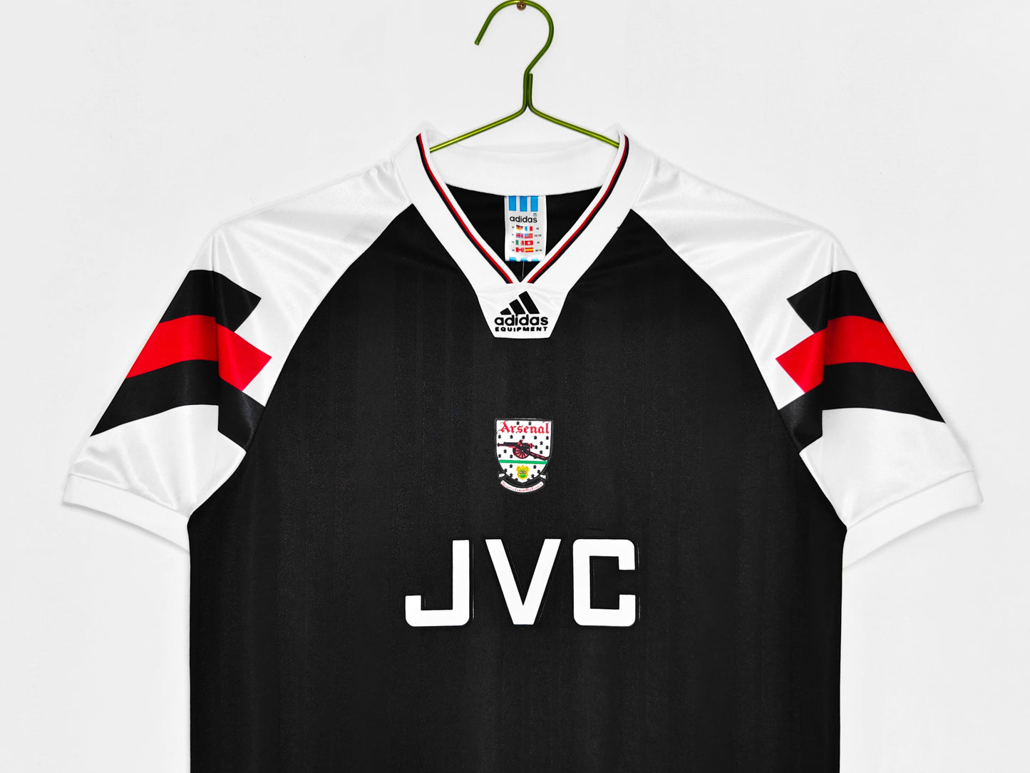 Maillot extérieur noir Arsenal 1992-1994