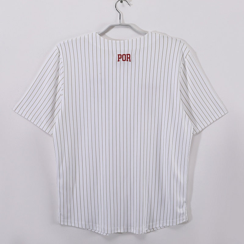 Portugal 2025 White Baseball Jersey