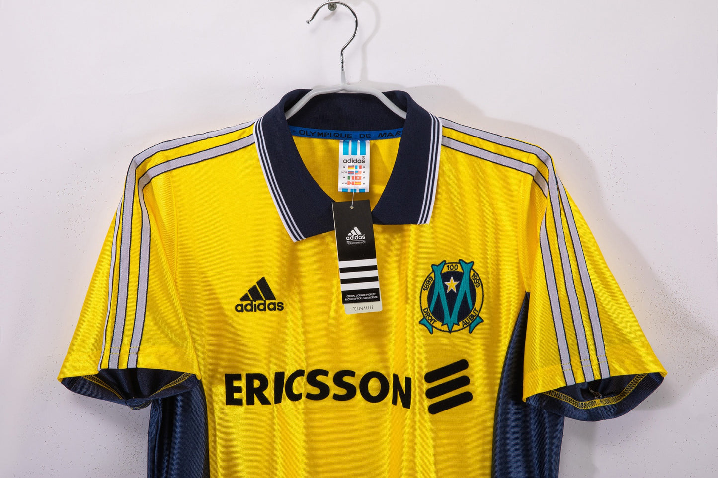 Camiseta Alternativa Dorada de Marsella 1998-1999