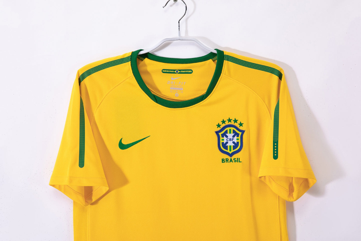 Maillot de foot rétro domicile Brésil 2010