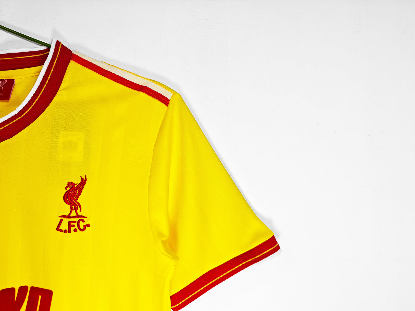 Maillot Jaune Extérieur de Liverpool 1985-1986