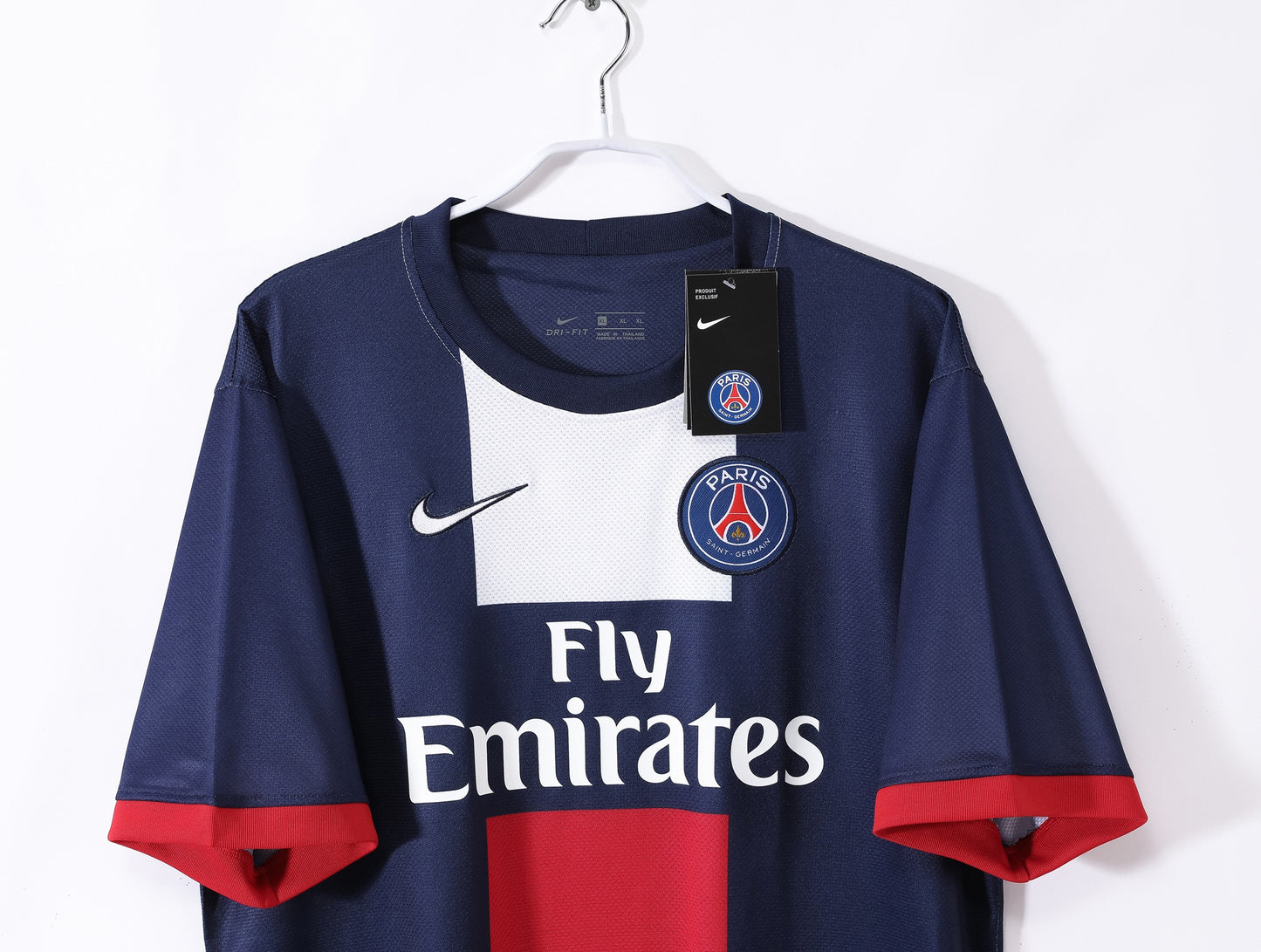 Camiseta retro de fútbol de local Paris Saint-Germain 2013-2014