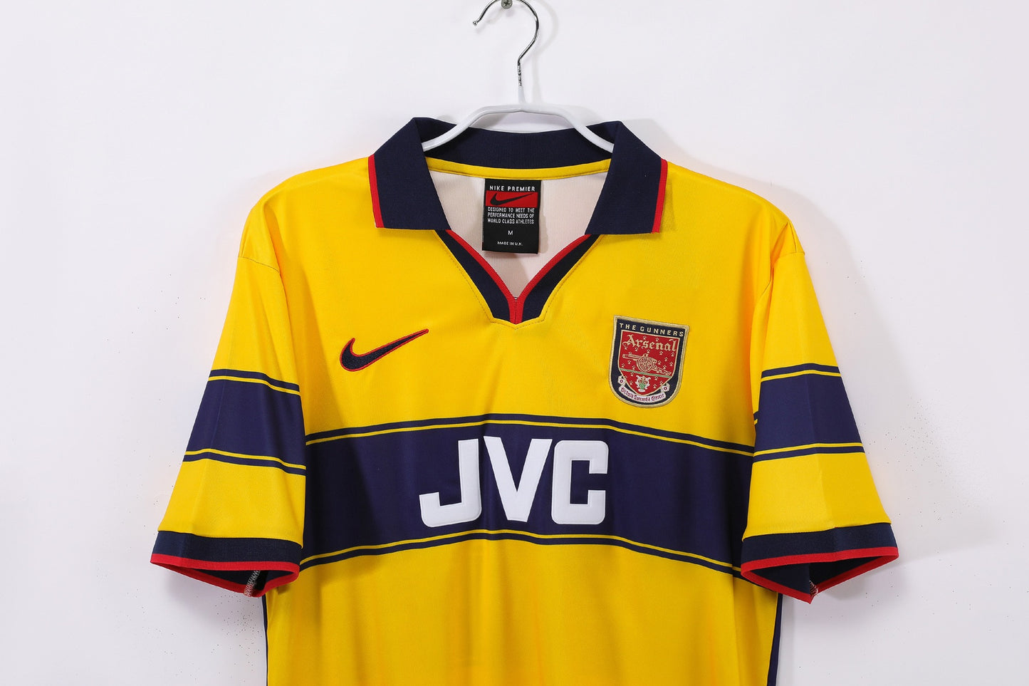 Maillot de football rétro extérieur Arsenal 1997-1999