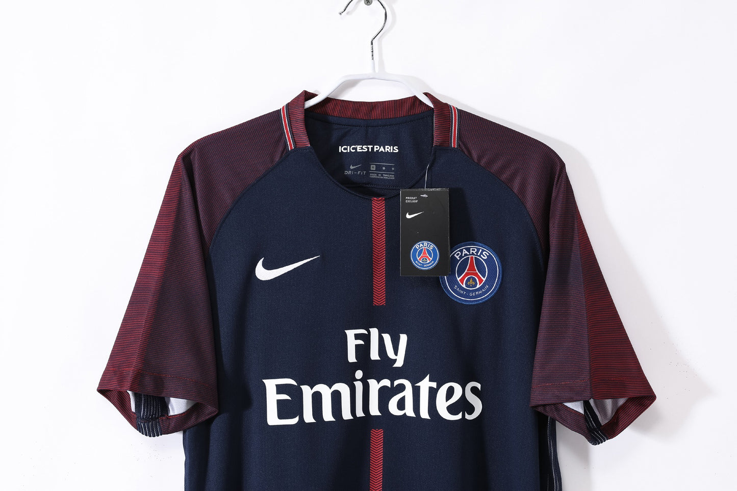 Camiseta Retro de Fútbol Local del Paris Saint-Germain 2017-2018