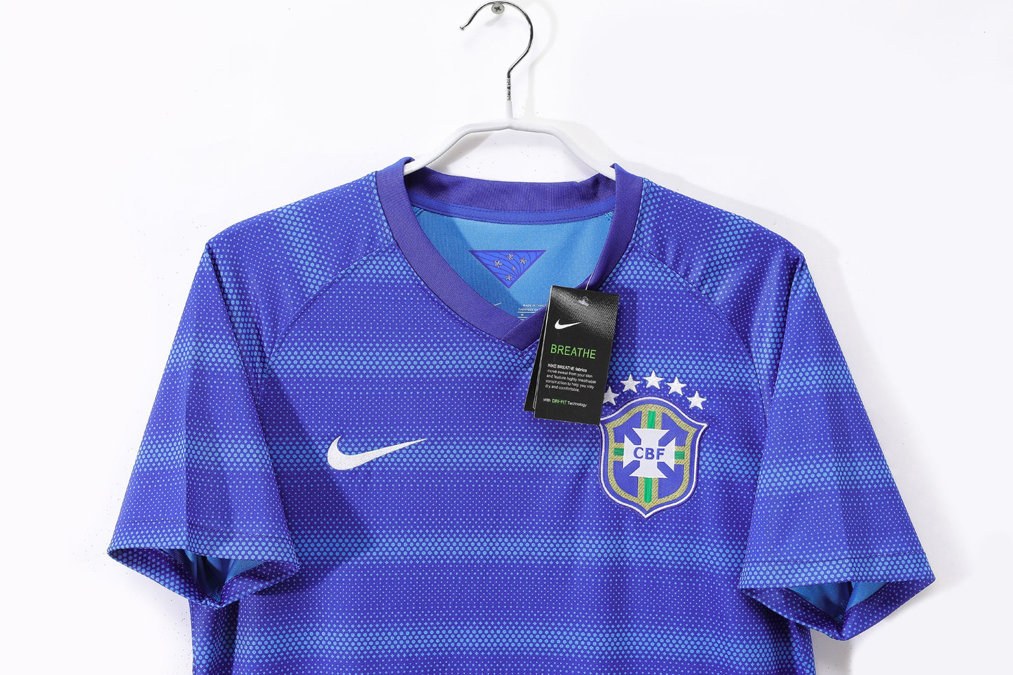 Brazil 2014 Away Retro Football Shirt