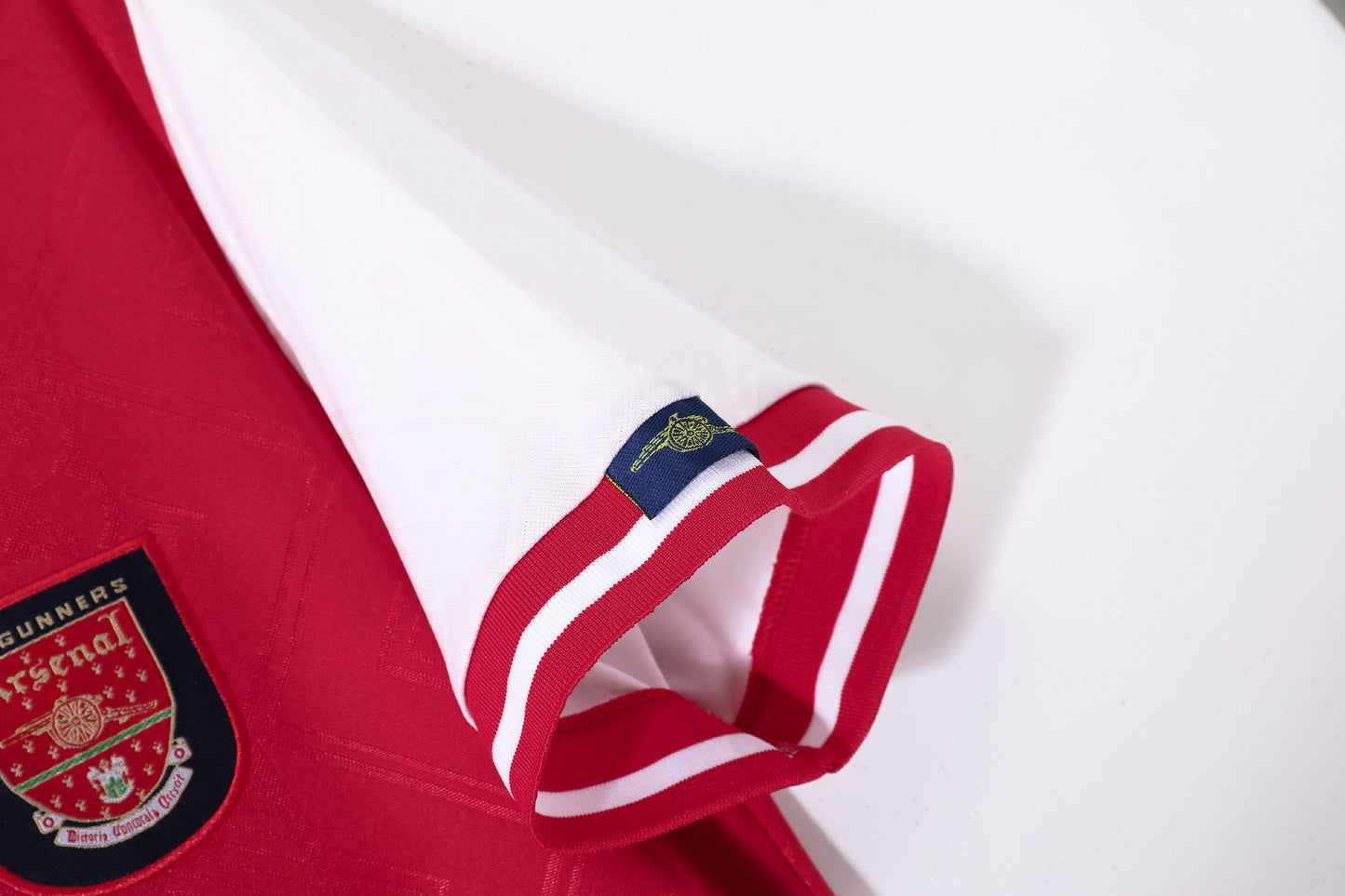 Maillot de football rétro domicile Arsenal 1996-1997