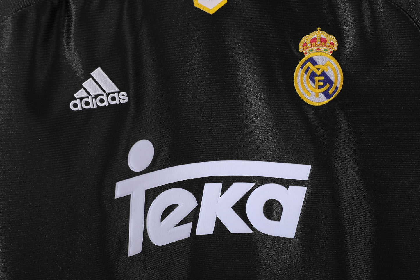 Camiseta de manga larga de visitante del Real Madrid 1999-2001