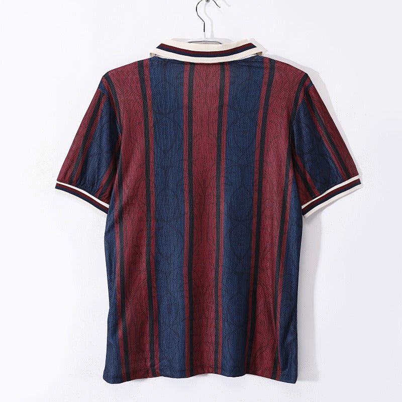 Maillot Rétro Domicile du FC Barcelone 125ème Anniversaire