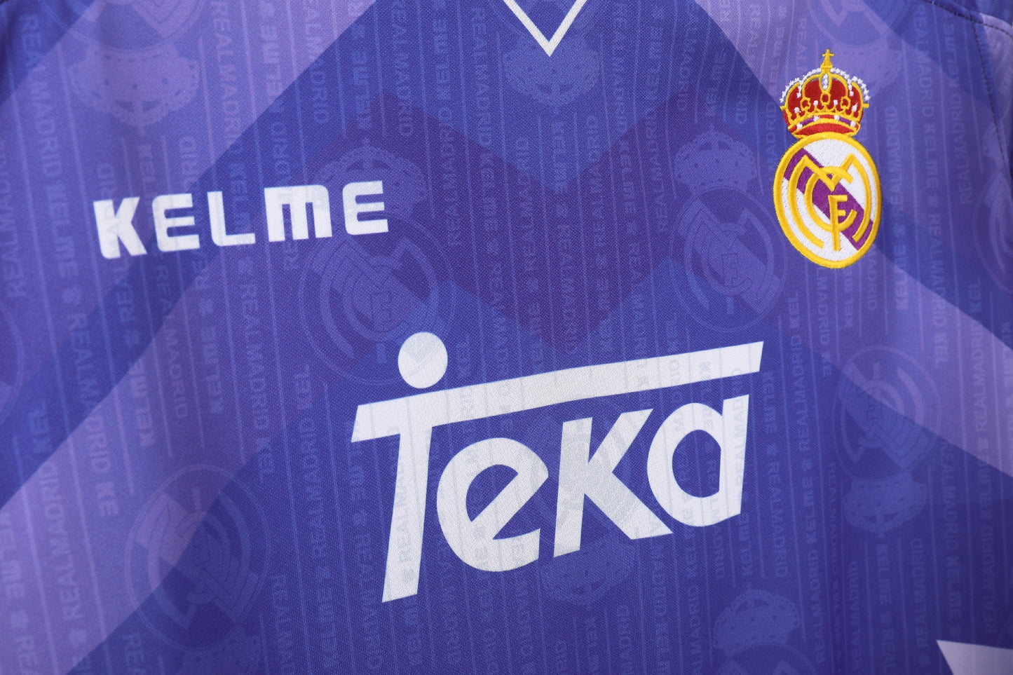 Camiseta de Fútbol Retro Visitante Real Madrid 1996-1997