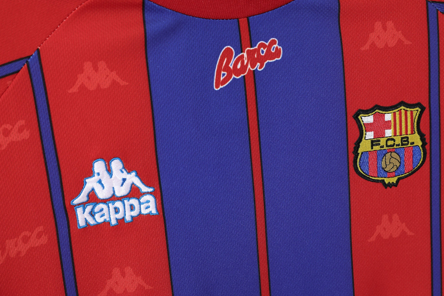 Maillot de Foot Rétro Domicile Barcelone 1997-1998