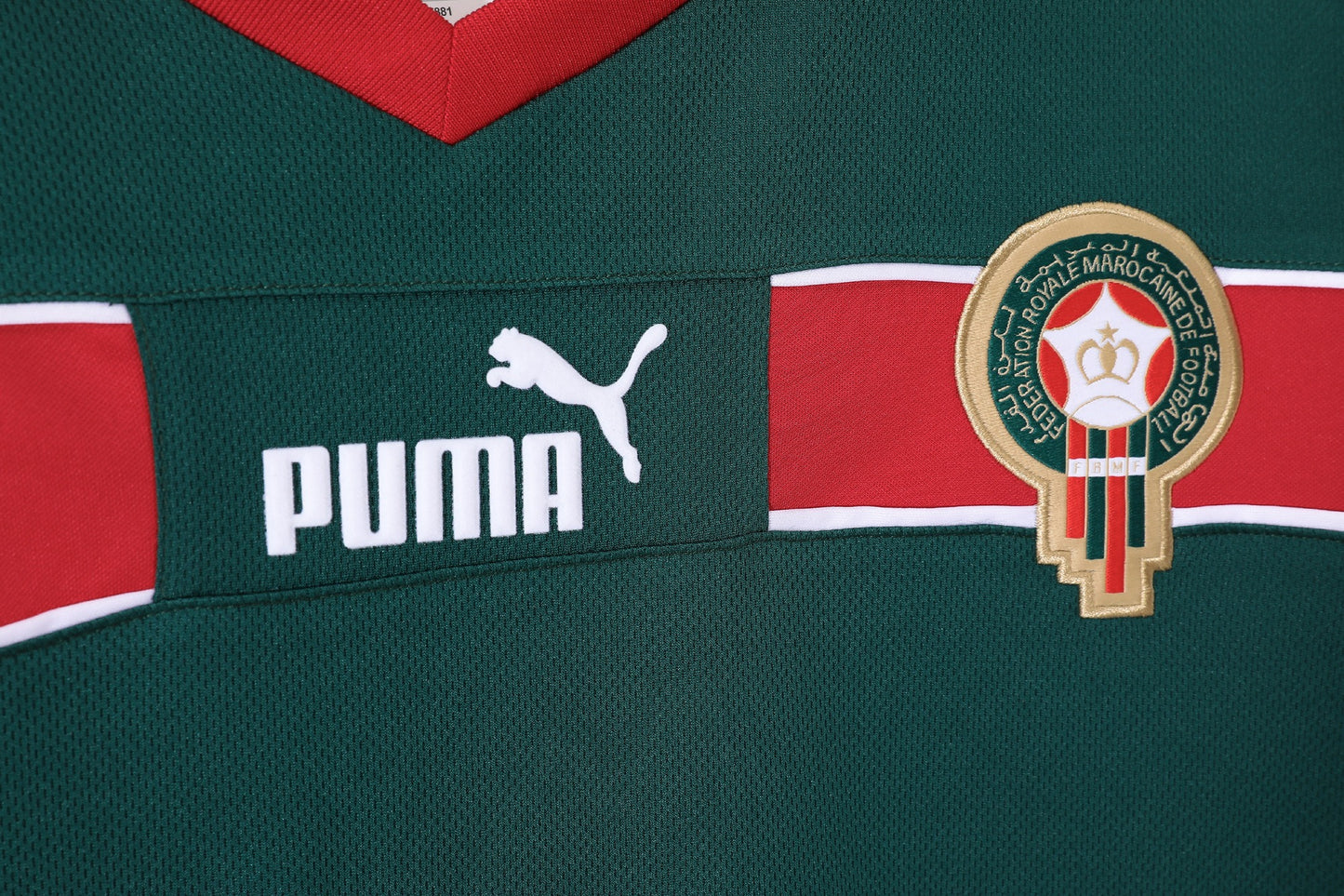 Camiseta de fútbol retro Marruecos 1998 (local)