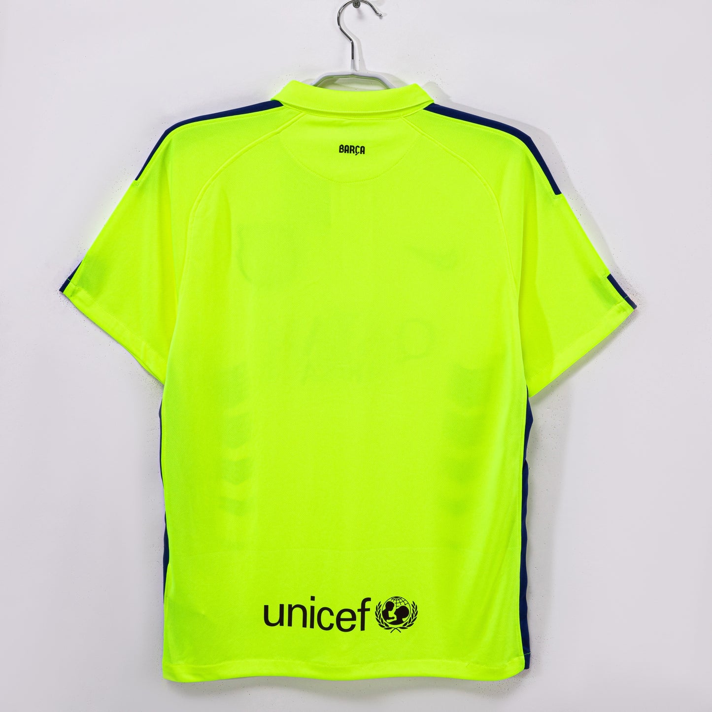 Maillot de Foot Rétro Vert Extérieur Barcelone 2014-2015