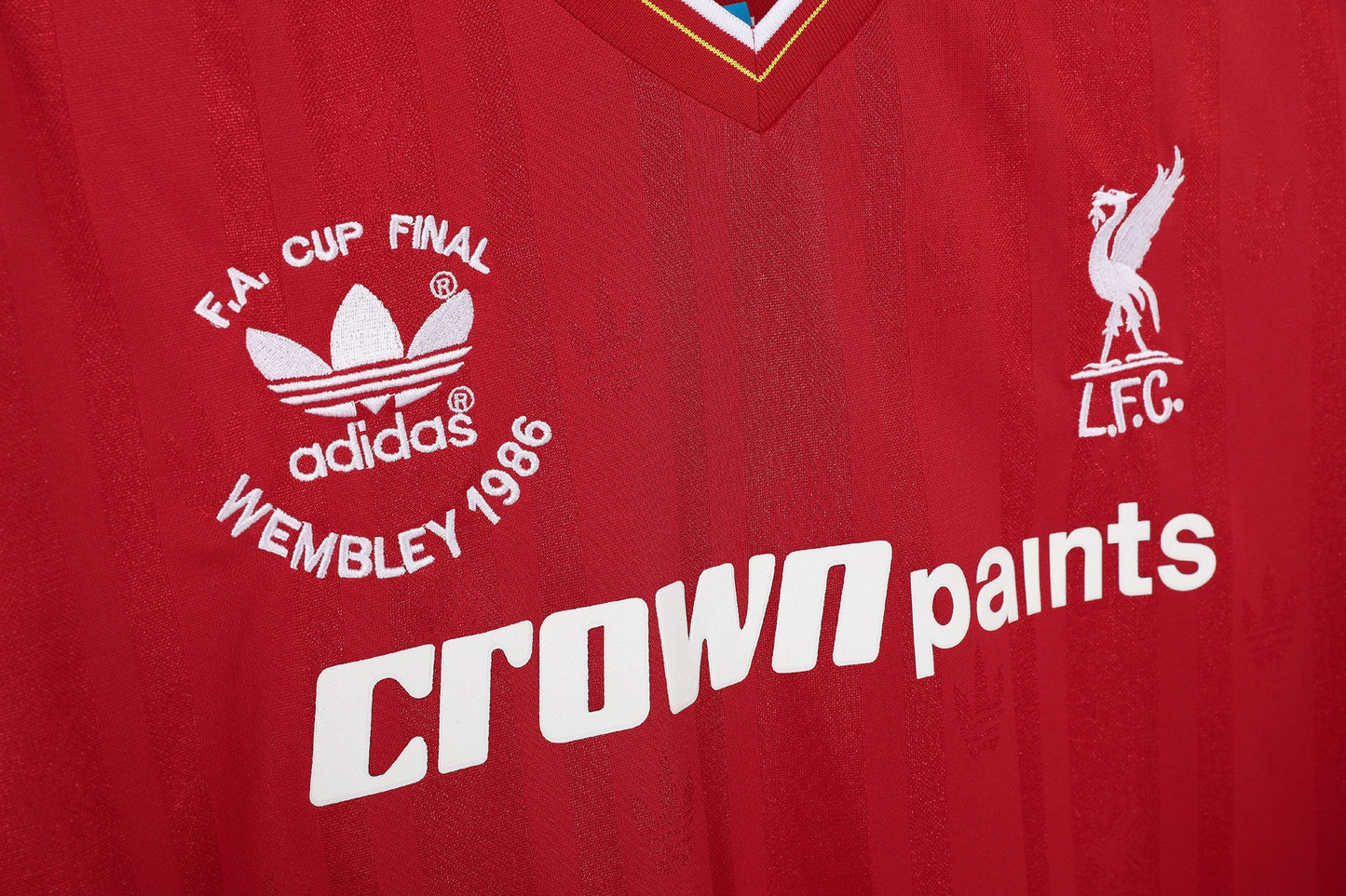 Maillot de foot rétro domicile Liverpool 1986-1987