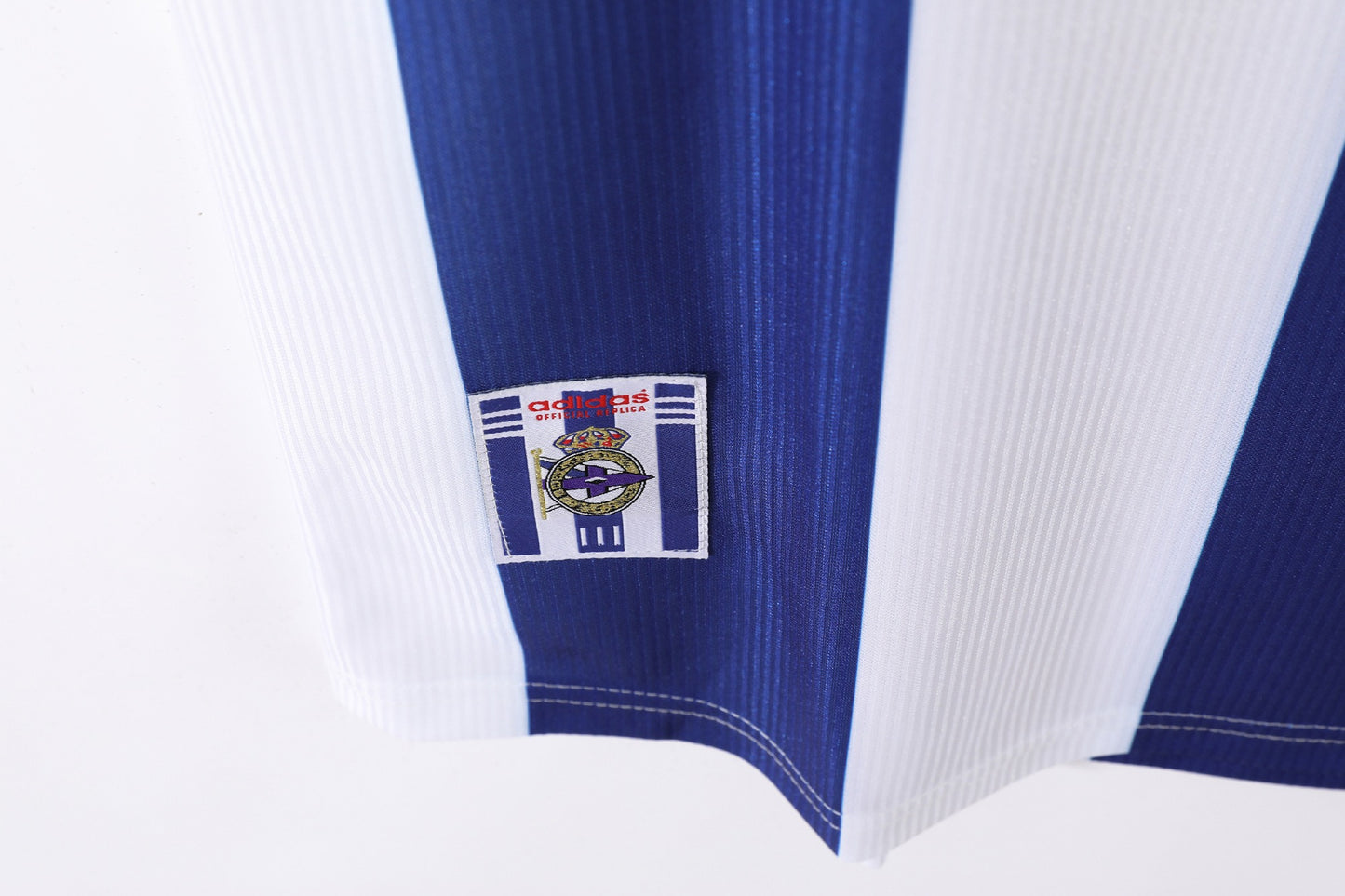 Deportivo La Coruña 1999-2000 Home Albiceleste Retro Football Shirt