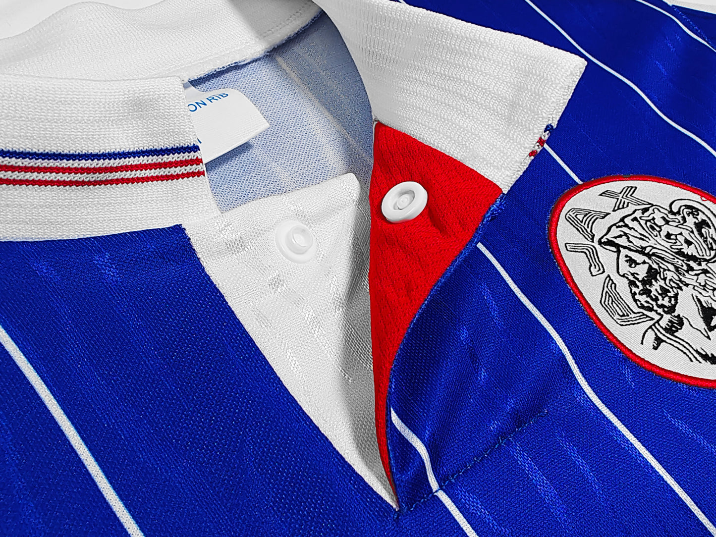 Maillot extérieur Ajax 1989-1990 manches longues