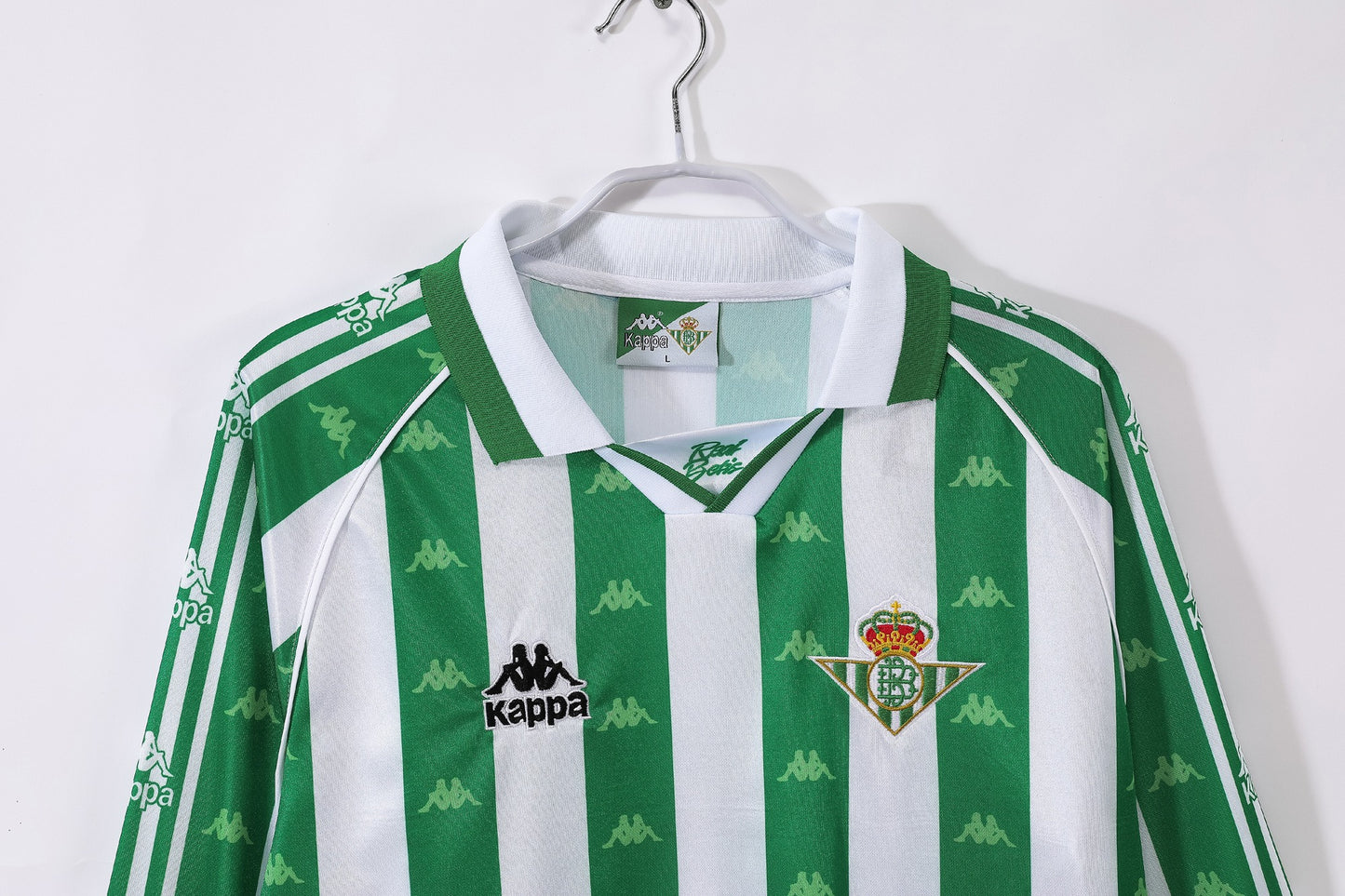 Camiseta de Fútbol Retro Local Manga Larga Real Betis 1995-1997