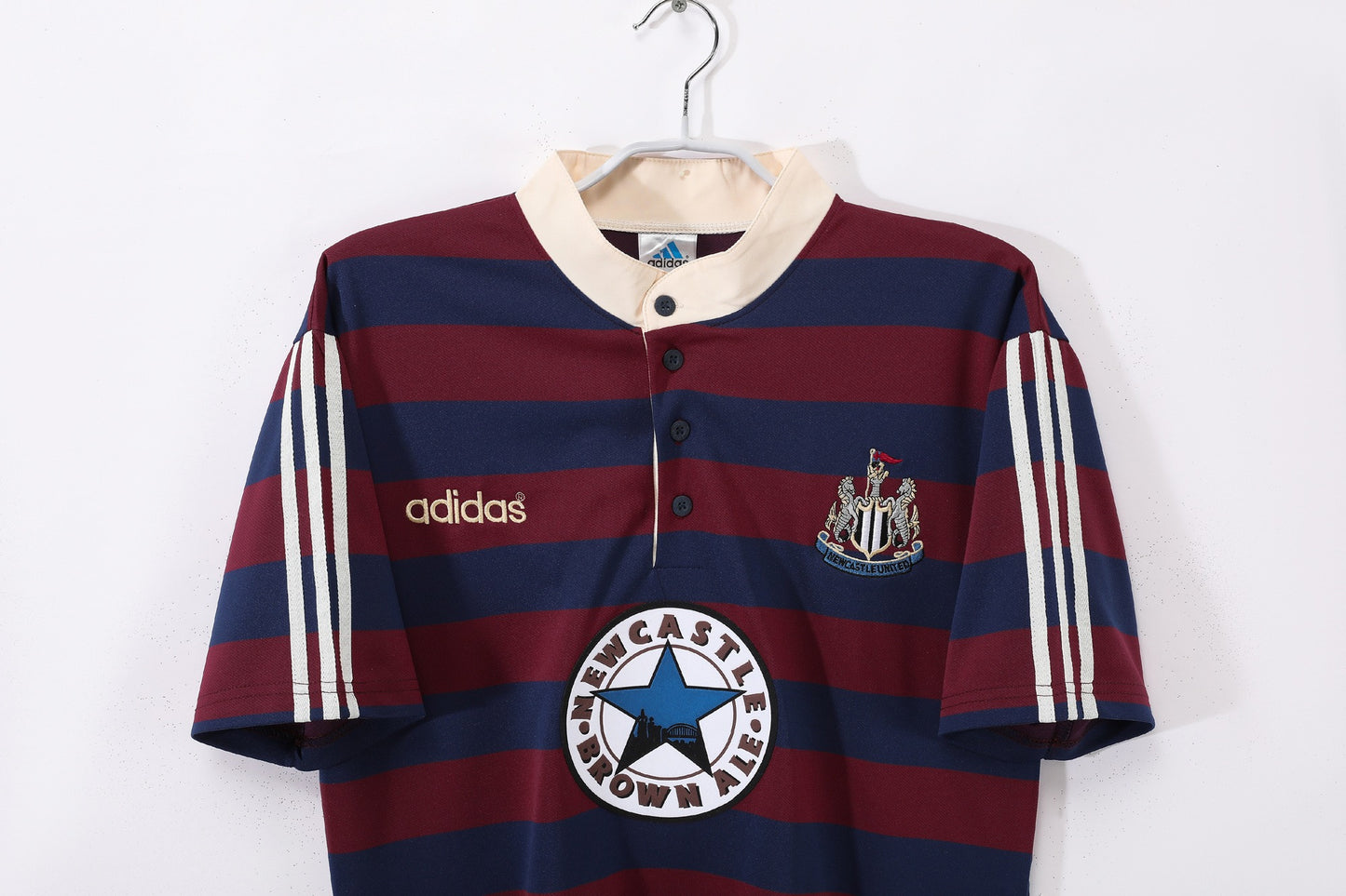 Maillot de football rétro extérieur Newcastle United 1995-1997