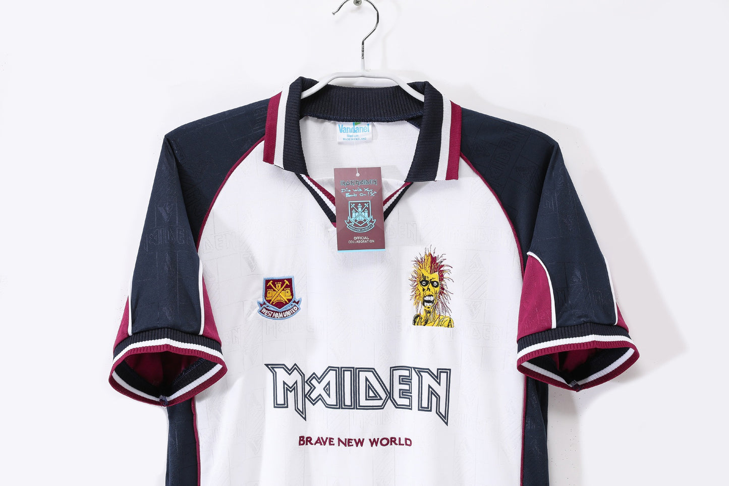 Maillot de Foot Rétro West Ham United 1999 Extérieur
