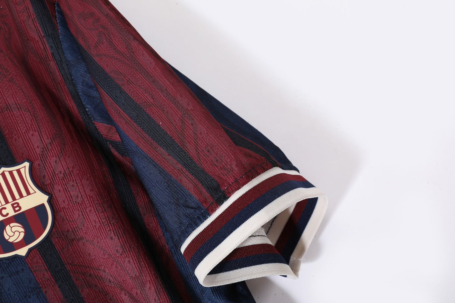 Maillot Rétro Domicile du FC Barcelone 125ème Anniversaire