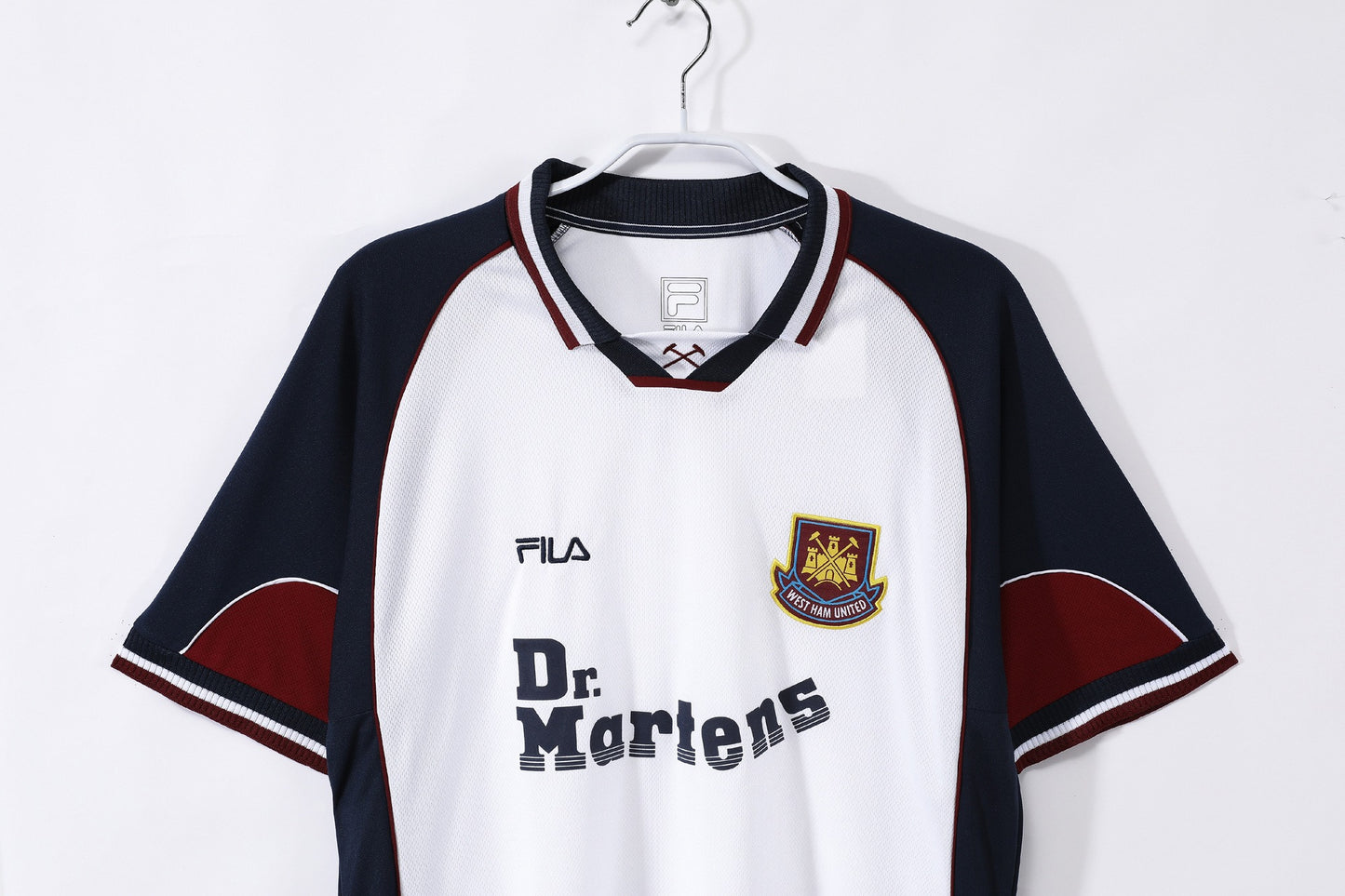 Maillot de foot rétro extérieur West Ham United 1999-2001