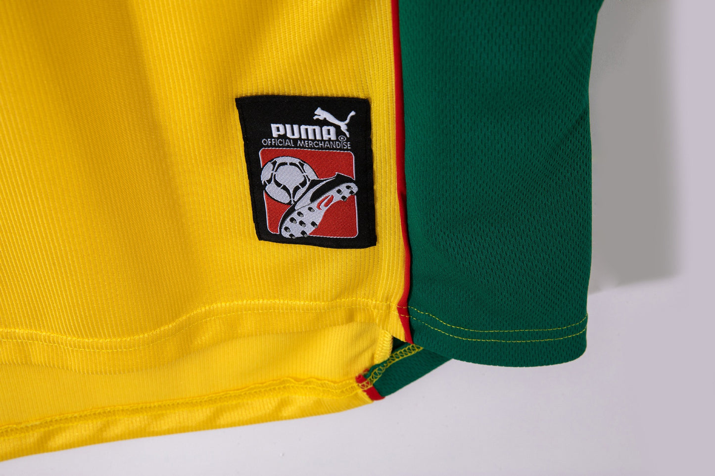 Cameroon 1998-1999 Away Yellow Retro Football Shirt