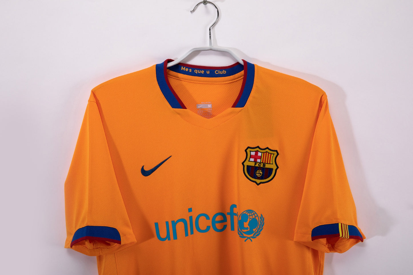 Barcelona 2006-2007 Away Orange Jersey