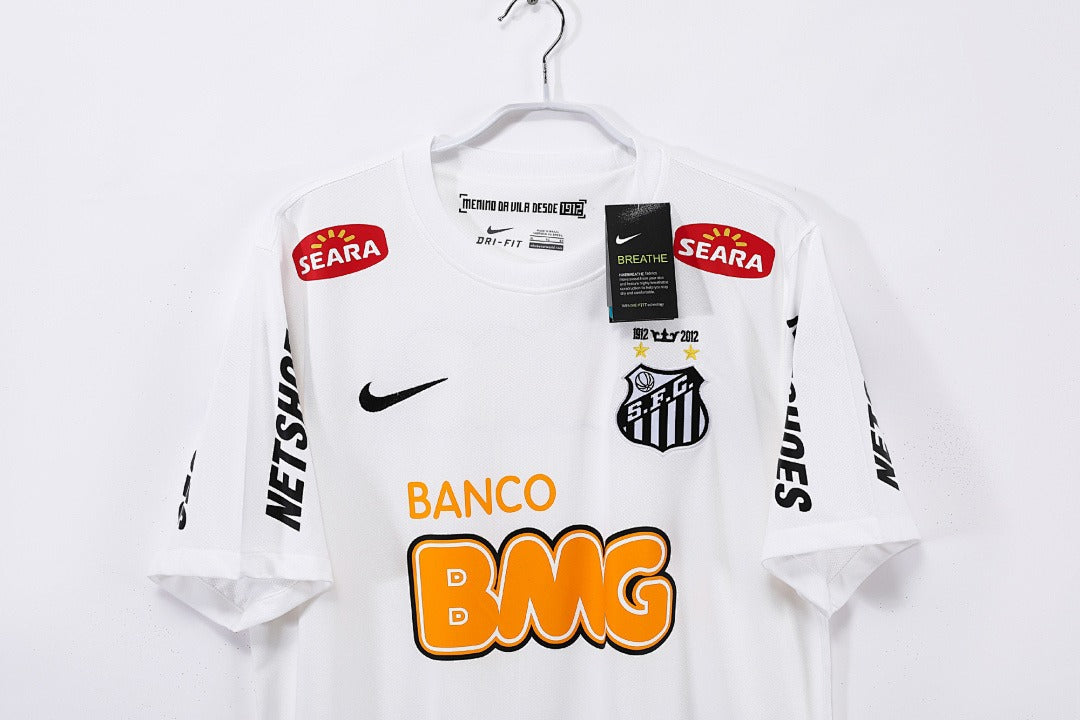 Camiseta de fútbol retro del Santos 2013 (local)