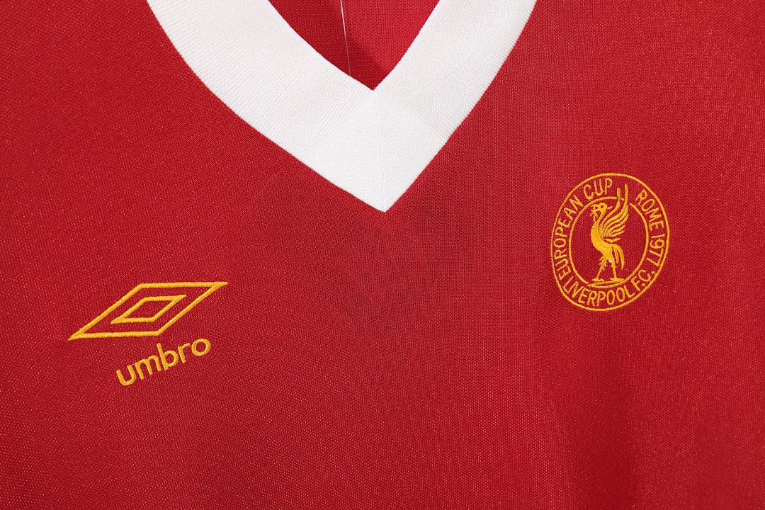 Maillot de foot rétro domicile Liverpool 1976-1977