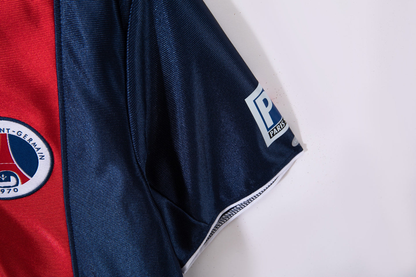 Maillot de football rétro domicile Paris Saint-Germain 2001-2002
