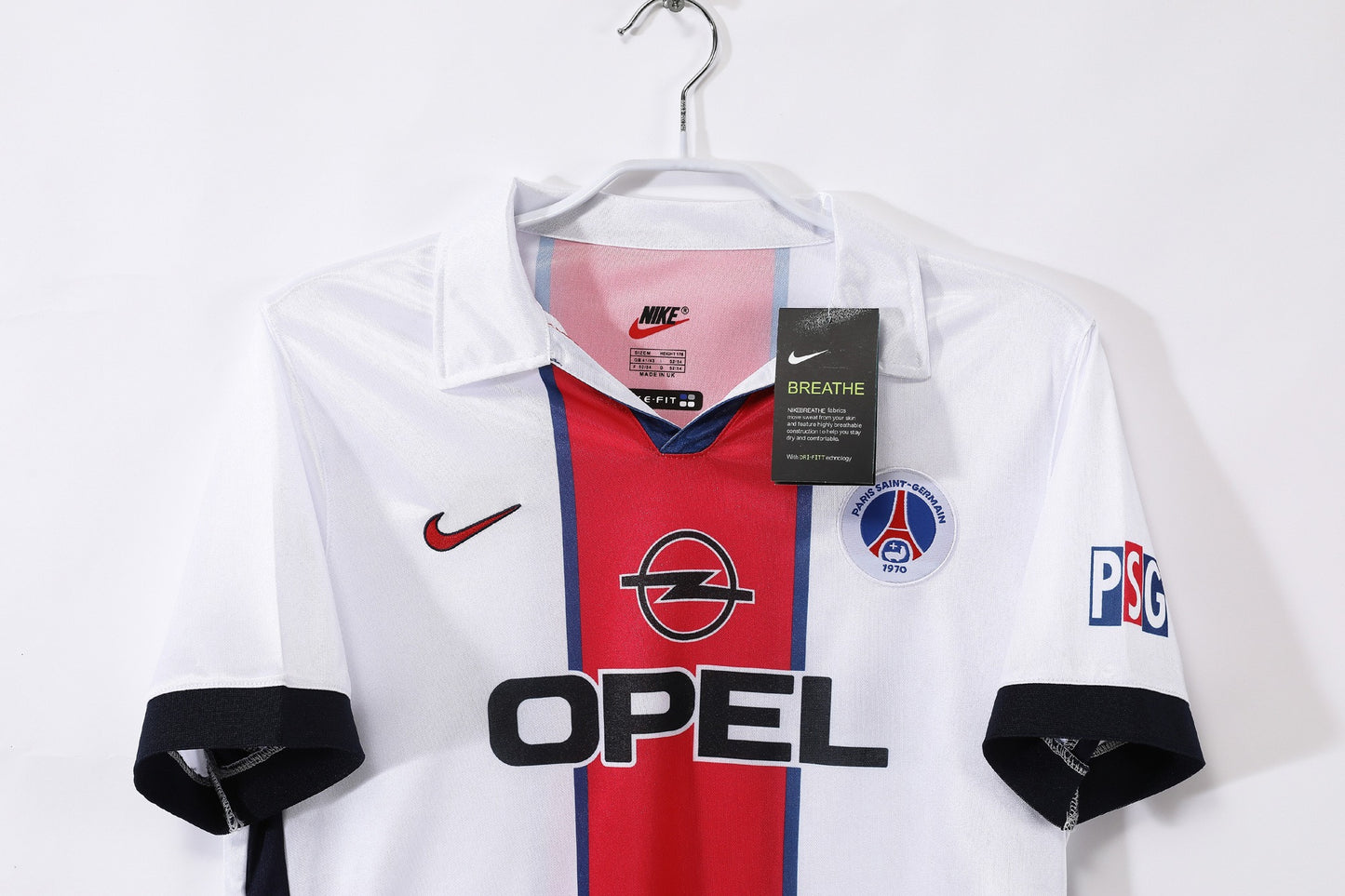 Camiseta de fútbol retro del Paris Saint-Germain 1998-1999 para visitante