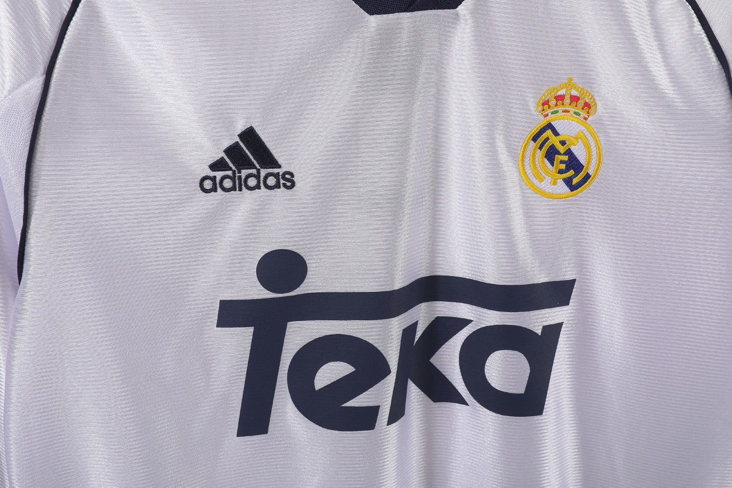 Camiseta de Manga Larga Local del Real Madrid 1998-2000