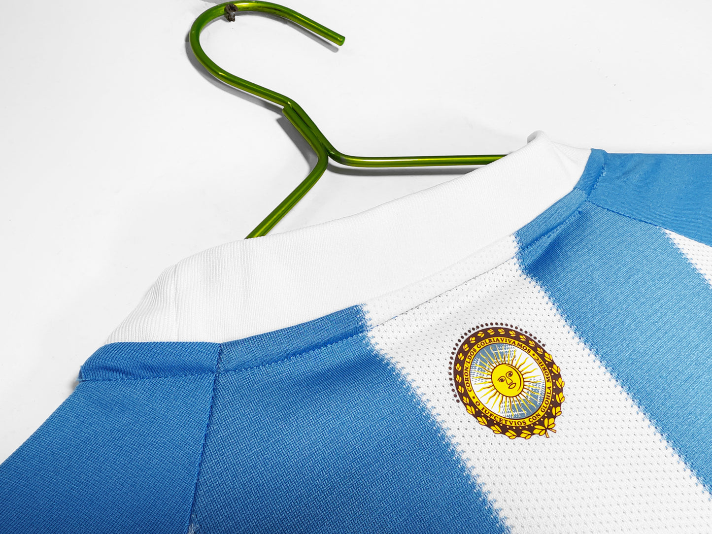 Camiseta de local de Argentina 2010