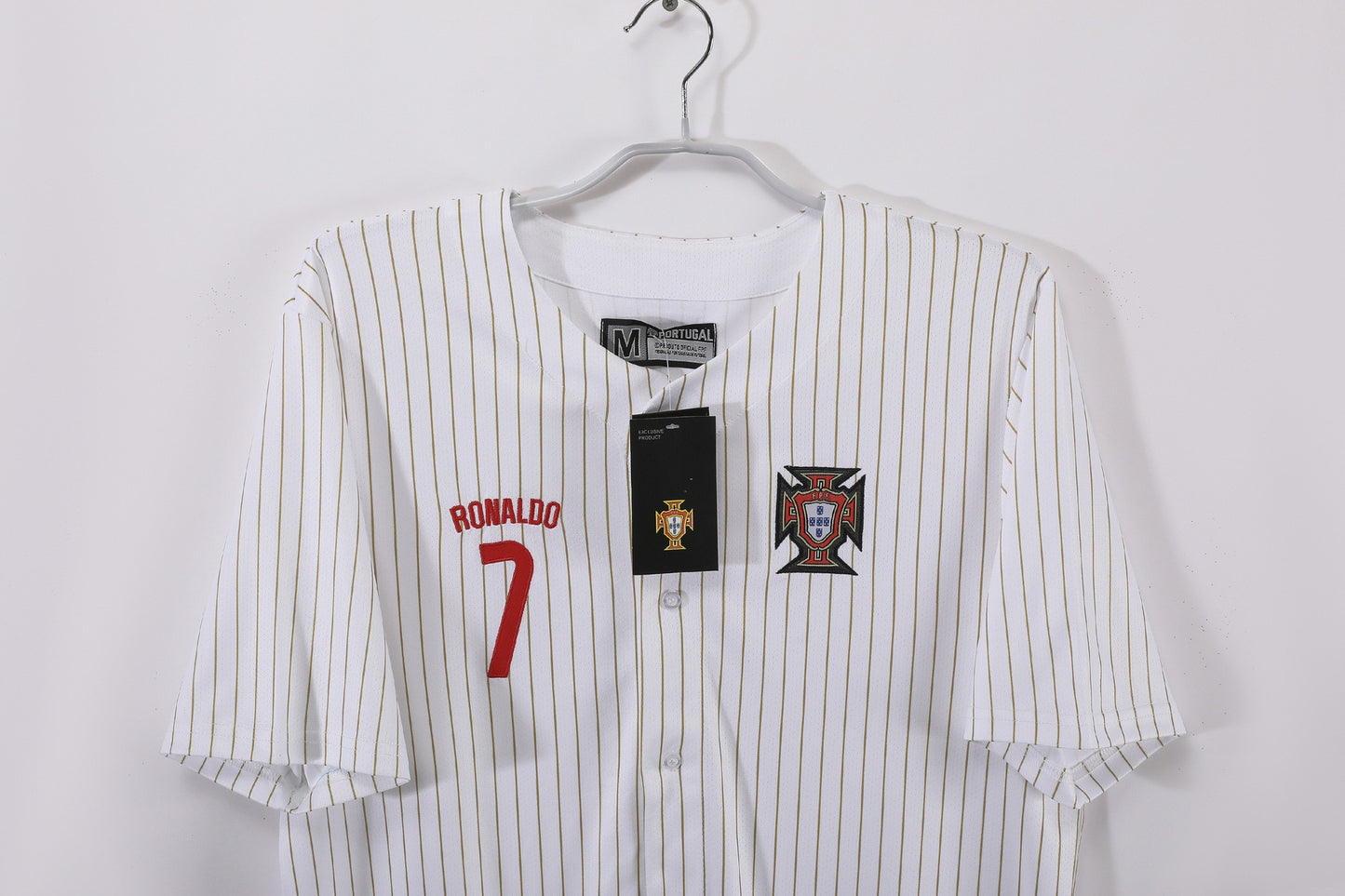 Portugal 2025 White Baseball Jersey