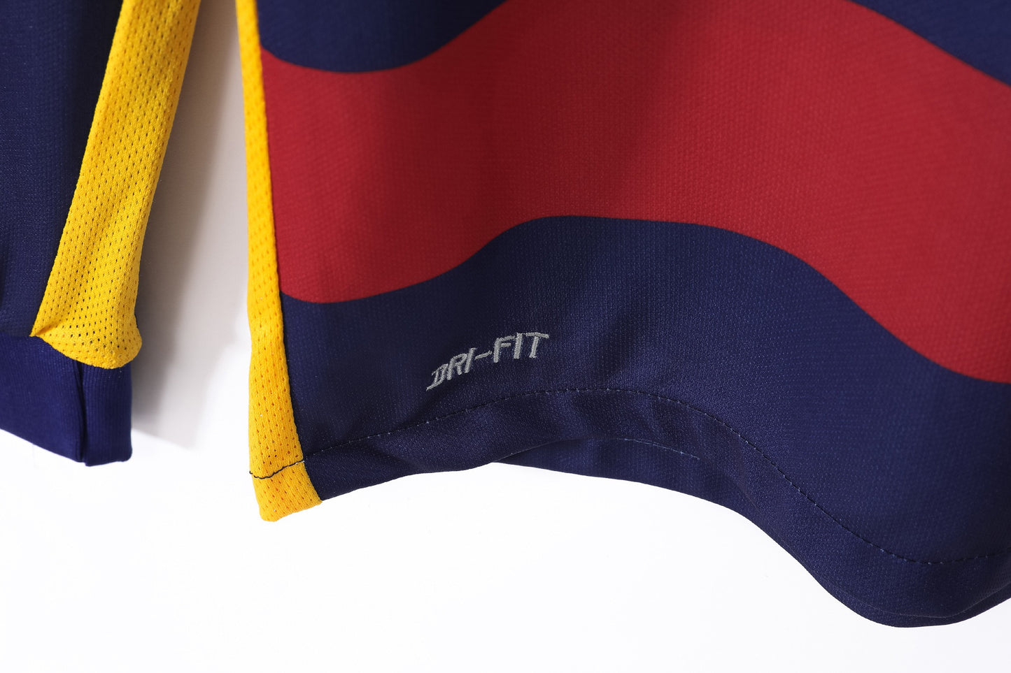 Maillot de football rétro domicile manches longues Barcelone 2015-2016