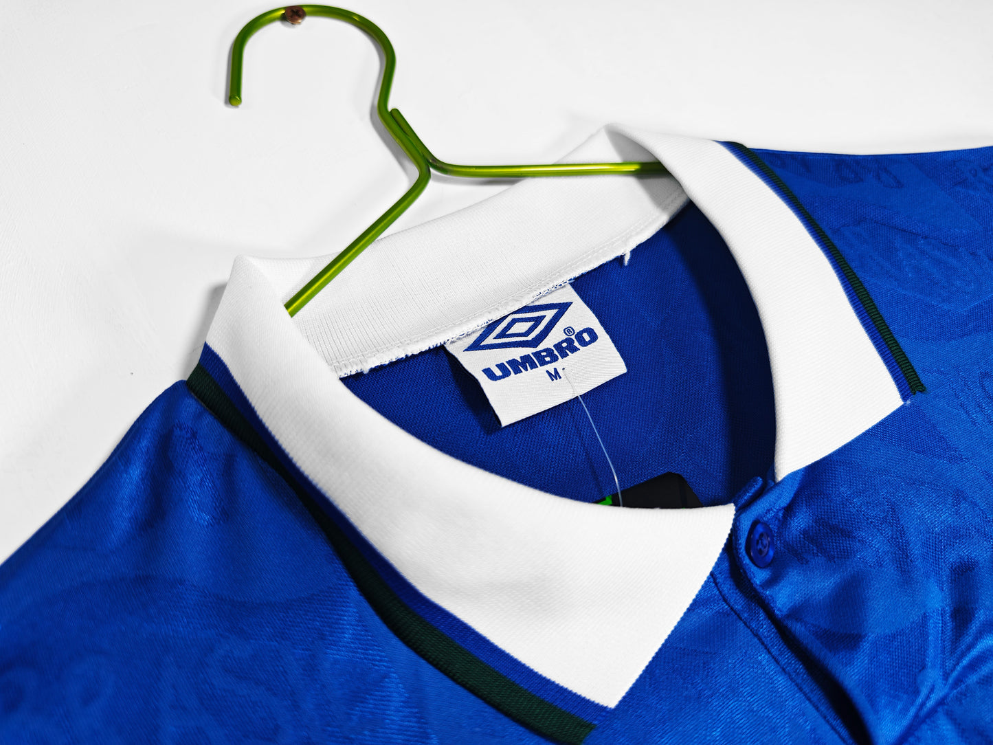 Brazil 1992 Away Blue Jersey