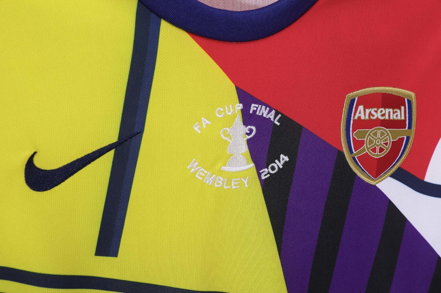 Maillot de football rétro Arsenal Édition Commémorative 2014